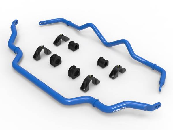 aFe Power - aFe CONTROL Front and Rear Sway Bar Set Blue Infiniti Q50/Q60 16-23 V6-3.0L (tt) - 440-711001-L - Image 1