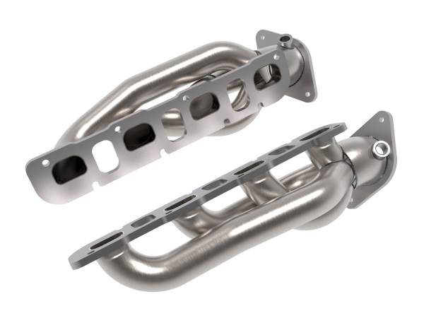 aFe Power - aFe Power Twisted Steel 1-7/8 IN 304 Stainless Headers w/ Raw Finish RAM 1500 TRX 21-23 V8-6.2L (sc) - 48-32030 - Image 1