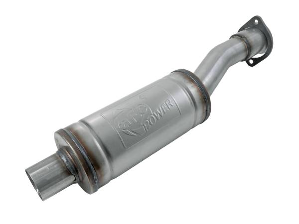 aFe Power - aFe Power Apollo GT Series 409 Stainless Steel Resonator Upgrade Pipe - 49C43131 - Image 1