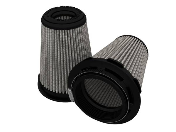 aFe Power - aFe Power Momentum Intake Replacement Air Filter w/ Pro DRY S Media (Pair) 3-1/2 IN F x 5 IN B x 3-1/2 IN T (Inverted) x 6 IN H - 20-91202DM - Image 1