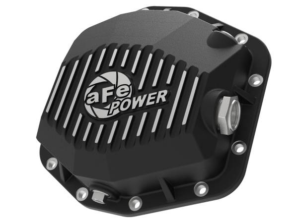 aFe Power - aFe Power Pro Series Rear Differential Cover Black w/ Machined Fins Ford Bronco 21-23 L4-2.3L (t)/V6-2.7L (t) (Dana M220) - 46-71290B - Image 1