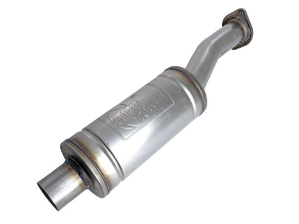 aFe Power - aFe Power Apollo GT Series 409 Stainless Steel Resonator Upgrade Pipe - 49C43132 - Image 1