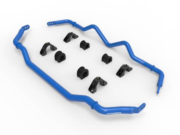 aFe Power - aFe CONTROL Front and Rear Sway Bar Set Blue Infiniti Q50/Q60 16-23 V6-3.0L (tt) AWD - 440-711002-L - Image 1