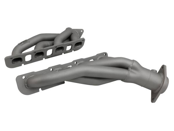 aFe Power - aFe Power Twisted Steel 1-3/4 IN 304 Stainless Headers w/ Titanium Coat Finish Dodge Challenger 15-23 V8-6.2L (sc)/6.4L HEMI - 48-32031-T - Image 1