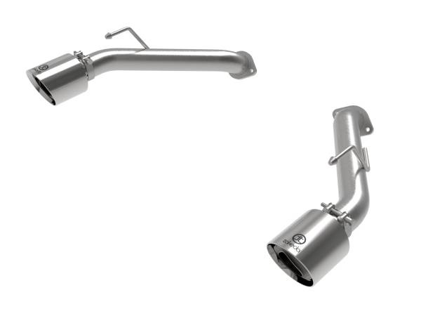 aFe Power - aFe Power Takeda 2-1/2 IN 304 Stainless Steel Axle-Back Exhaust System w/ Polished Tips Nissan Z 2023 V6-3.0L (tt) - 49-36137-P - Image 1