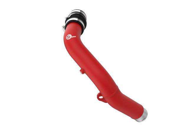 aFe Power - aFe Power BladeRunner 2-1/2 IN Aluminum Hot Charge Pipe Red Subaru WRX 22-23 H4-2.4L (t) - 46-20668-R - Image 1