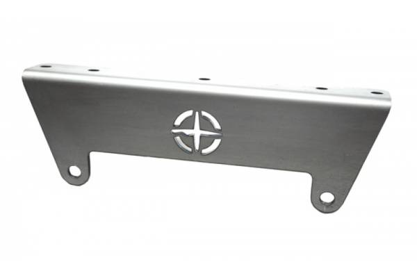 EVO Manufacturing - Jeep JK Pro Series Fairlead Light Mount Centered Winch 07-18 Wrangler JK EVO Manufacturing - Image 1