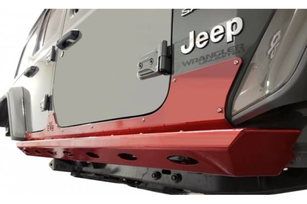 EVO Manufacturing - Jeep JL Unlmited Bomber Rocker with Body Rockskins 4 Door 18-Present Wrangler JL Unlimited EVO Manufacturing - Image 1
