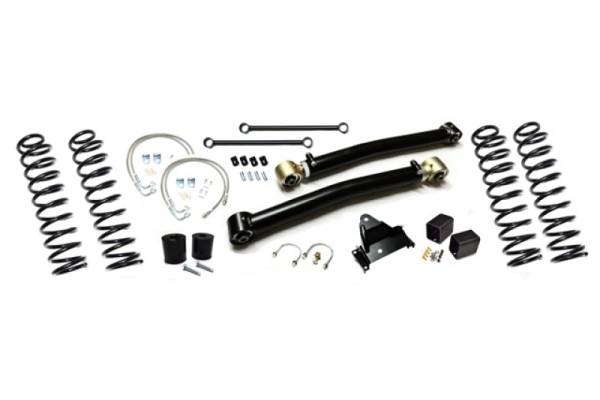 EVO Manufacturing - Jeep JK Enforcer 4.0 Inch Suspension System Stage 1 07-18 Wrangler JK EVO Manufacturing - Image 1