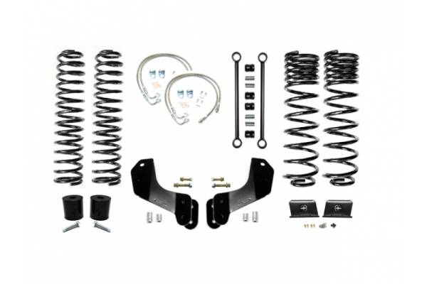 EVO Manufacturing - Jeep Gladiator JT 2.5 Inch Lift Kit 2020-Pres Gladiator Enforcer Overland Lift Stage 1 EVO Mfg - Image 1