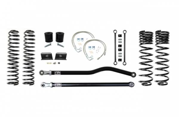 EVO Manufacturing - Jeep Gladiator JT 2.5 Inch Lift Kit 2020-Pres Gladiator Enforcer Lift Stage 1 Plus EVO Mfg - Image 1