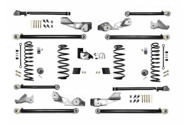 EVO Manufacturing - Jeep Wrangler JLU 4.5 Inch JLU High Clearance Long Arm EVO Mfg - Image 1