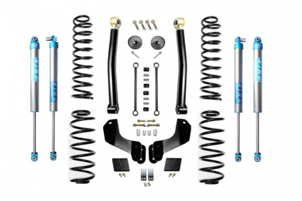 EVO Manufacturing - Jeep Wrangler JL 2.5 Inch Enforcer Overland Lift Stage 2 with EVO SPEC King 2.0 Inch Shocks EVO Manufacturing - Image 1