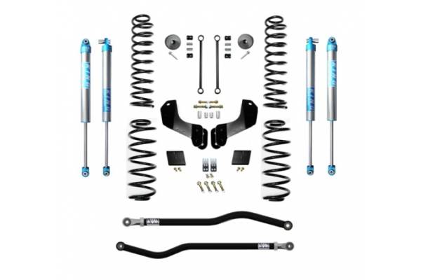 EVO Manufacturing - Jeep Wrangler JL 2.5 Inch Enforcer Overland Lift Stage 1 Plus with EVO SPEC King 2.0 Inch Shocks EVO Manufacturing - Image 1