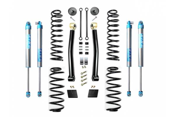 EVO Manufacturing - Jeep Wrangler JL 2.5 Inch Enforcer Lift Stage 2 with EVO SPEC King 2.0 Inch Shocks EVO Manufacturing - Image 1