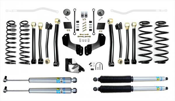 EVO Manufacturing - Jeep Wrangler JLU 2.5 Inch High Clearance Long Arm w/ Bilstein Shocks EVO Manufacturing - Image 1