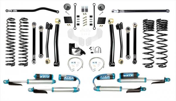 EVO Manufacturing - Jeep Gladiator JT 4.5 Inch Enforcer Lift Stage 4 Plus w/ EVO SPEC 2.5 Inch King Shocks with Adjusters EVO Manufacturing - Image 1