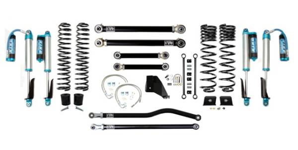 EVO Manufacturing - Jeep Gladiator JT 4.5 Inch Enforcer Lift Stage 3 Plus w/ EVO SPEC 2.5 Inch King Shocks with Adjusters EVO Manufacturing - Image 1