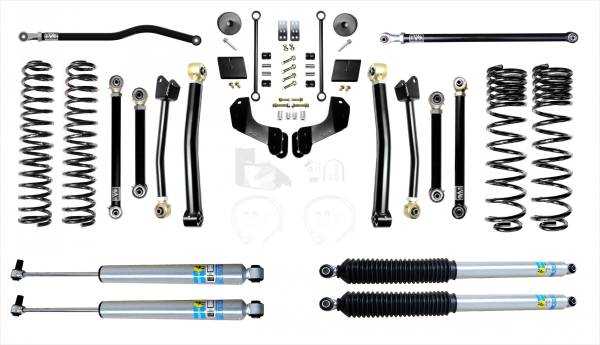 EVO Manufacturing - Jeep Gladiator JT 2.5 Inch Enforcer Overland Stage 4 Plus w/ Bilstein 5100 Shocks EVO Manufacturing - Image 1