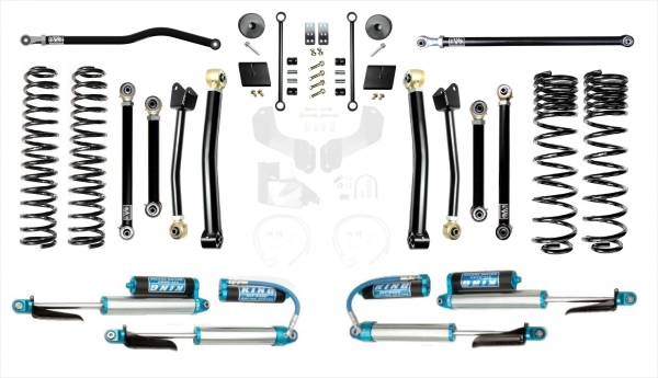 EVO Manufacturing - Jeep Gladiator JT 2.5 Inch Heavy Duty Enforcer Lift Stage 4 Plus w/ EVO SPEC 2.5 Inch King Shocks with Adjusters EVO Manufacturing - Image 1