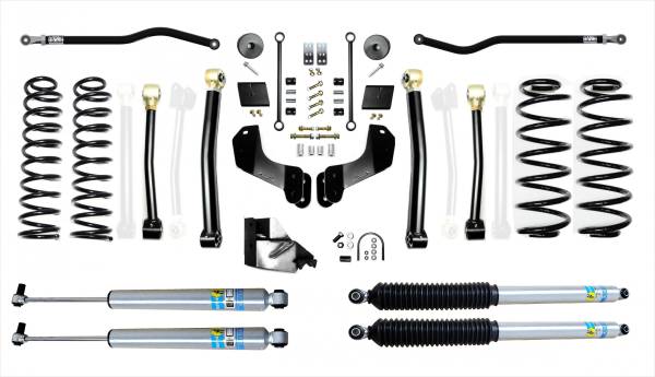 EVO Manufacturing - Jeep Wrangler JL 4.5 Inch Enforcer Overland Lift Stage 3 Plus with Bilstein Shocks EVO Manufacturing - Image 1