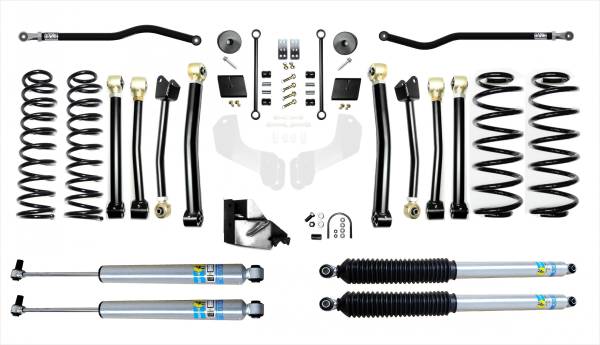 EVO Manufacturing - Jeep Wrangler JL 3.5 Inch Enforcer Lift Stage 4 Plus w/ Bilstein Shocks EVO Manufacturing - Image 1