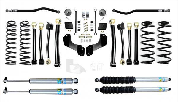 EVO Manufacturing - Jeep Wrangler JL 2.5 Inch Heavy Duty Enforcer Overland Lift Stage 4 Plus with Bilstein Shocks EVO Manufacturing - Image 1