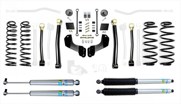 EVO Manufacturing - Jeep Wrangler JL 2.5 Inch Heavy Duty Enforcer Overland Lift Stage 3 with Bilstein Shocks EVO Manufacturing - Image 1