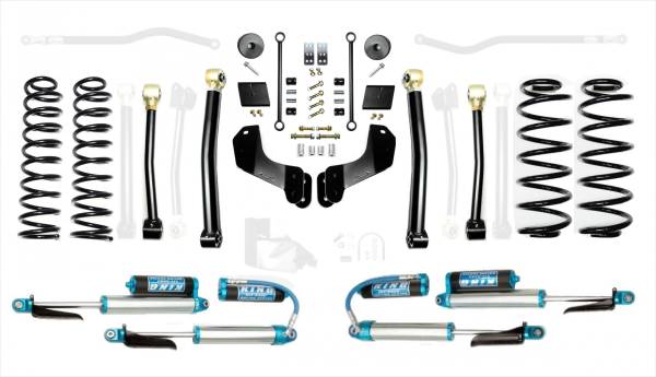 EVO Manufacturing - Jeep Wrangler JL 2.5 Inch Diesel Enforcer Overland Lift Stage 3 with EVO SPEC King 2.5 Inch Shocks with Adjusters EVO Manufacturing - Image 1