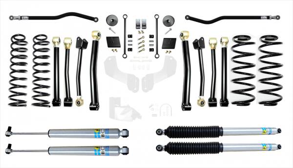 EVO Manufacturing - Jeep Wrangler JL 2.5 Inch Enforcer Lift Stage 4 Plus with Bilstein EVO Manufacturing - Image 1