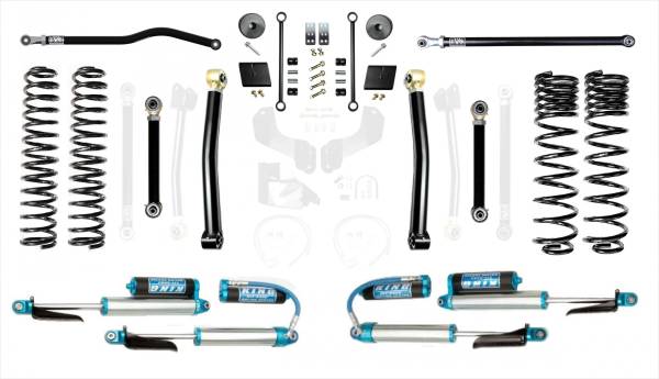 EVO Manufacturing - Jeep Gladiator JT Diesel 2.5 Inch Enforcer Lift Stage 3 Plus w/ EVO SPEC 2.5 Inch King Shocks with Adjusters EVO Manufacturing - Image 1