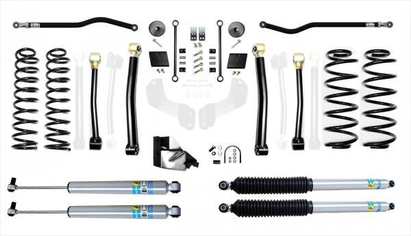 EVO Manufacturing - 18-Present Jeep Wrangler JL 4.5 Inch Enforcer 4XE Lift Stage 3 Plus w/ Bilstein Shocks EVO Manufacturing - Image 1