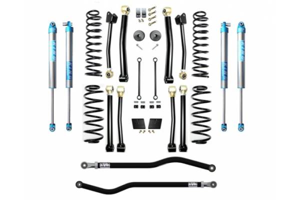 EVO Manufacturing - 18-Present Jeep Wrangler JL 2.5 Inch Enforcer 4XE Lift Stage 4 Plus with EVO SPEC King 2.0 Shocks EVO Manufacturing - Image 1