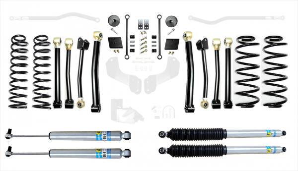EVO Manufacturing - 18-Present Jeep Wrangler JL 2.5 Inch Enforcer 4XE Lift Stage 4 with Bilstein Shocks EVO Manufacturing - Image 1