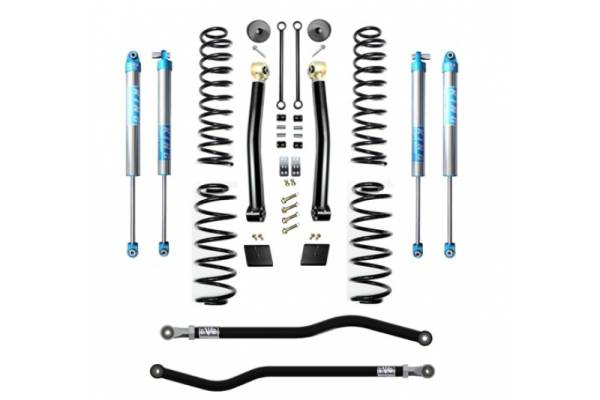 EVO Manufacturing - 18-Present Jeep Wrangler JL 2.5 Inch Enforcer 4XE Lift Stage 2 Plus with EVO SPEC King 2.0 Shocks EVO Manufacturing - Image 1