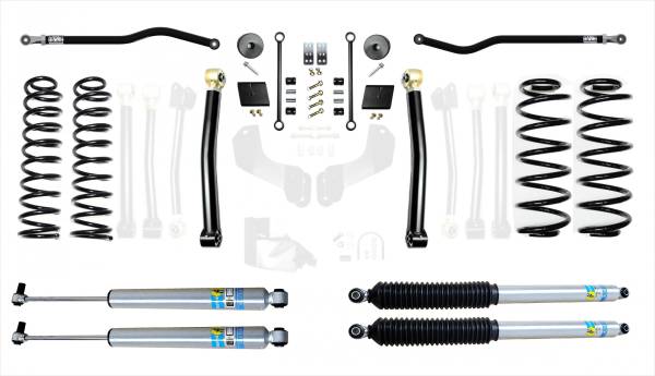 EVO Manufacturing - 18-Present Jeep Wrangler JL 2.5 Inch Enforcer 4XE Lift Stage 2 Plus with Bilstein Shocks EVO Manufacturing - Image 1