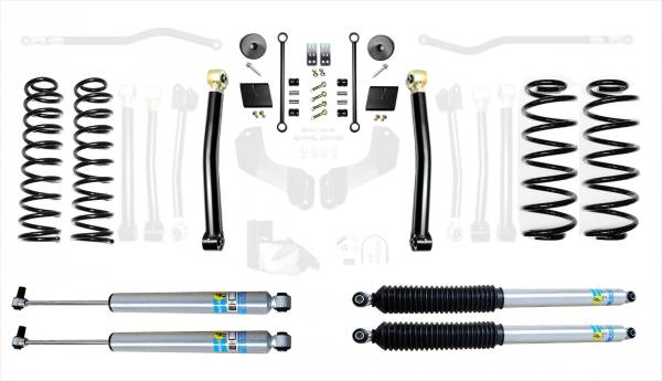 EVO Manufacturing - 18-Present Jeep Wrangler JL 2.5 Inch Enforcer 4XE Lift Stage 2 with Bilstein Shocks EVO Manufacturing - Image 1