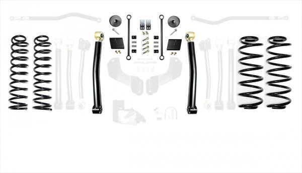 EVO Manufacturing - 18-Present Jeep Wrangler JL 2.5 Inch Enforcer 4XE Lift Stage 2 EVO Manufacturing - Image 1