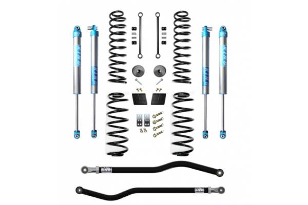 EVO Manufacturing - 18-Present Jeep Wrangler JL 2.5 Inch Enforcer 4XE Lift Stage 1 Plus with EVO SPEC King 2.0 Shocks EVO Manufacturing - Image 1
