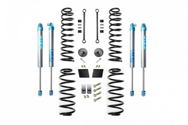 EVO Manufacturing - 18-Present Jeep Wrangler JL 2.5 Inch Enforcer 4XE Lift Stage 1 with EVO SPEC King 2.0 Shocks EVO Manufacturing - Image 1
