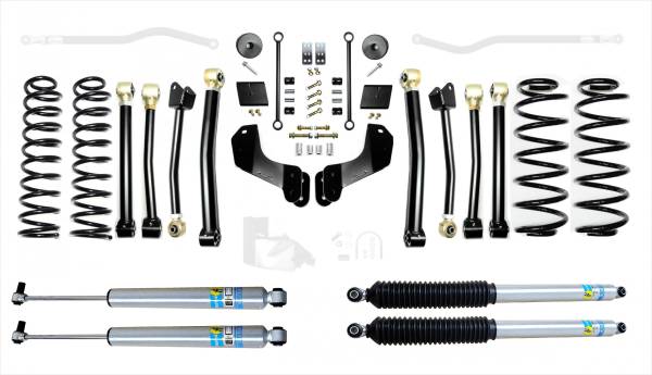 EVO Manufacturing - 18-Present Jeep Wrangler JL 2.5 Inch Enforcer Overland 4XE Lift Stage 4 with Bilstein Shocks EVO Manufacturing - Image 1