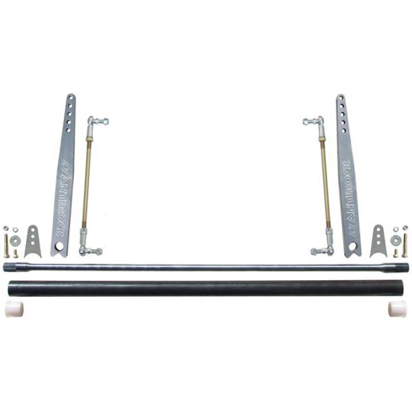 RockJock 4x4 - RockJock 4x4 Antirock Sway Bar Kit Universal 50 Inch x 1 Inch Bar 18 Inch Aluminum Arms - CE-9906A-18 - Image 1