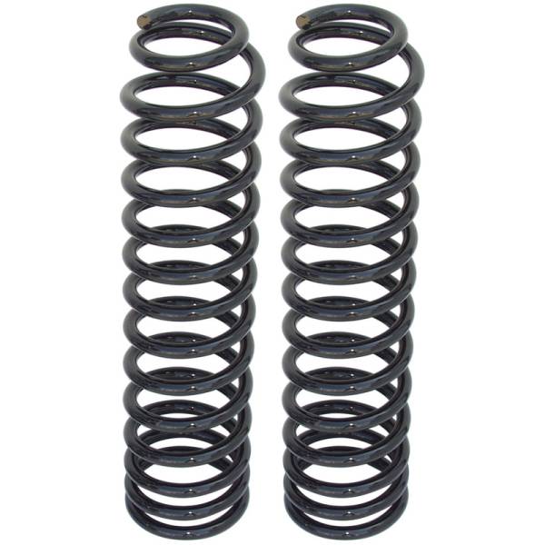 RockJock 4x4 - RockJock 4x4 Front Coil Springs 97-06 Wrangler TJ, JK 4 Door 4 Inch (JK 2 Door +1 Inch ) Pair - CE-9132FP - Image 1