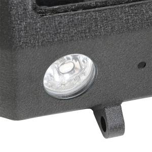 Smittybilt - Smittybilt XRC Black Box Winch Mount For 2 in. Receiver Hitch For Up to 12000 lb. Winch Incl. D-Rings Driving/Flood Lights Predrilled Fairlead Mtg Holes Lockable Compartments - 2806 - Image 3
