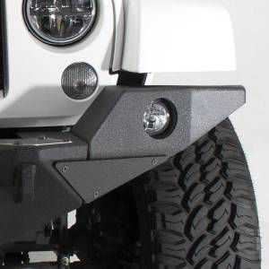 Smittybilt - Smittybilt XRC M.O.D. Bumper End Plates Full Width End Plate Textured Black This Is Not A Complete Bumper To Purchase Bumper Center Section Use Part No.[76825] - 76828 - Image 15