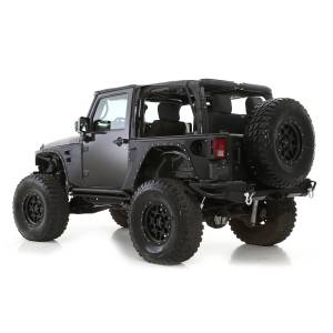 Smittybilt - Smittybilt XRC Corner Guard Rear Matte Black Powder Coat - 76881 - Image 2