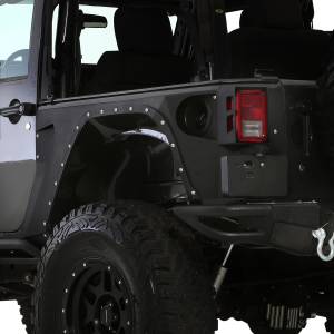 Smittybilt - Smittybilt XRC Corner Guard Rear Matte Black Powder Coat - 76881 - Image 5