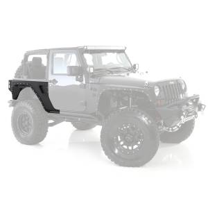 Smittybilt - Smittybilt XRC Corner Guard Rear Matte Black Powder Coat - 76881 - Image 10