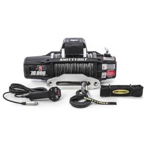 Smittybilt - Smittybilt X2o-10K GEN 2 Winch 10000 lb. Rated Line Pull 6.6 hp Synthetic Rope Aluminum Fairlead Textured Black - 98510 - Image 20