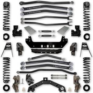 Gladiator Lift Kit 4.5 Inch Adventure-X No Limits Long Arm System For 20-Pres Jeep Gladiator Rock Krawler